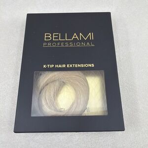 Bellami Keratin K Tip Hair Extensions 16" Butter Blonde #10/16/60 25g NEW SEALED